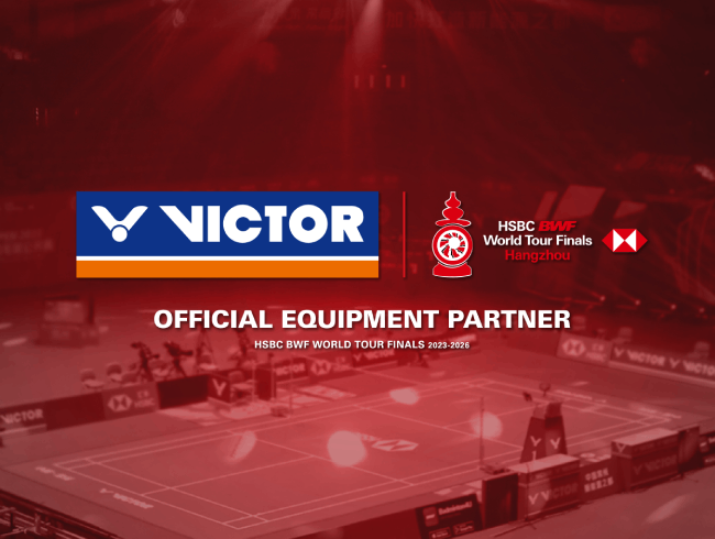 VICTOR Named Official Equipment Partner of HSBC BWF World Tour Finals