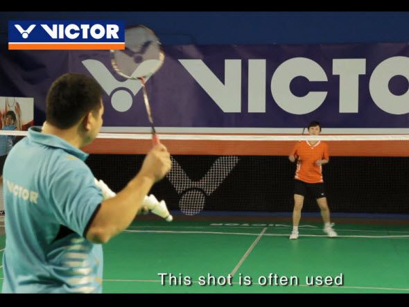 Basic backhand tactics (2)：drop shots