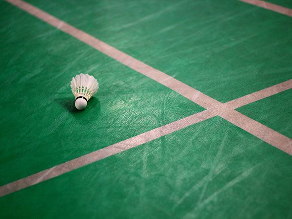 Technical terms often used in badminton service faults