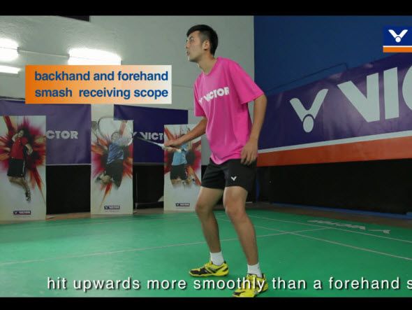Badminton specific training (5) - Receive a smash