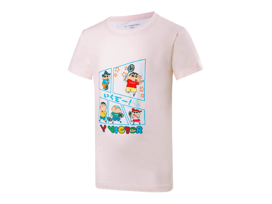 VICTOR X CRAYON SHINCHAN JUNIOR T-SHIRT T-404JRCS L