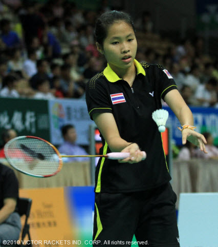 Ratchanok, the youngest VICTOR STAR has won her world two senior titles in a row in only 2 weeks.Ratchnok won the World Junior title last year at the age of 15 and created history by becoming the youngest winner