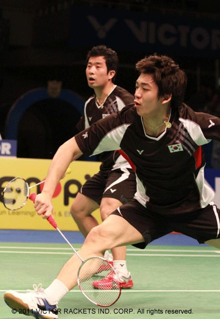 The winning South Korean pair Lee and Jung didn’t let down the home crowd