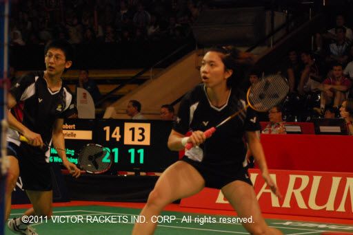Chen Hung-lin/Cheng Wen-hsin fought to the end, losing gloriously in the semis.