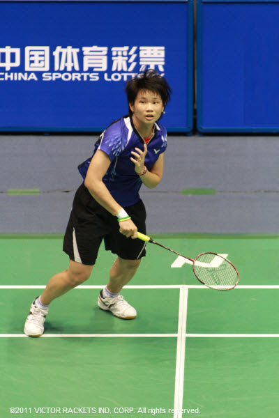 Taipei’s Tai Tzu Ying defeated former world No. 1 Wang Xin of China