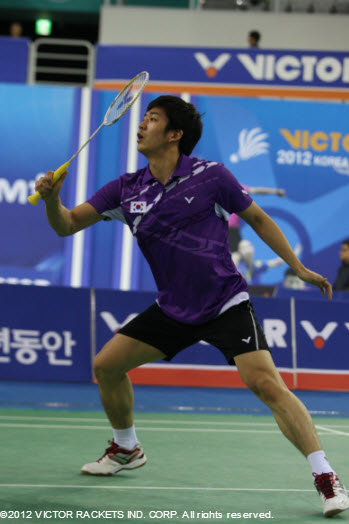 South Korea men's doubles player Lee Yong Dae
