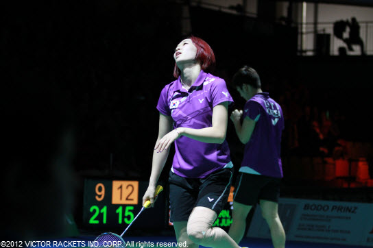 South Korea  In the mixed doubles: Ha Jung Eun / Lee Yong Dae