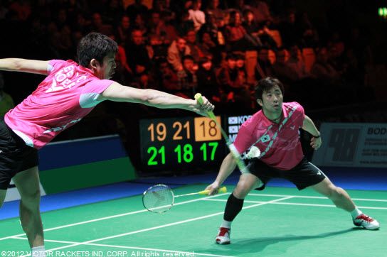 South Korea  In the men's doubles: Jung Jae Sung / Lee Yong Dae