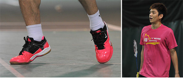can running shoes be used for badminton