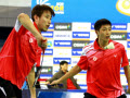 The semi-finals of the German Open－Shin Baek Choel/Jang Ye Na knock out the mixed doubles second seeds