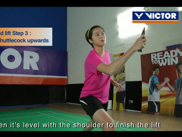 Badminton specific training (2) - Lifts