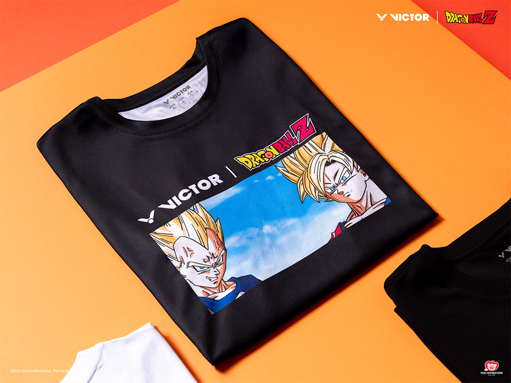VICTOR x Dragon Ball Z Knitted T-Shirt T-501DBZ C | Apparel