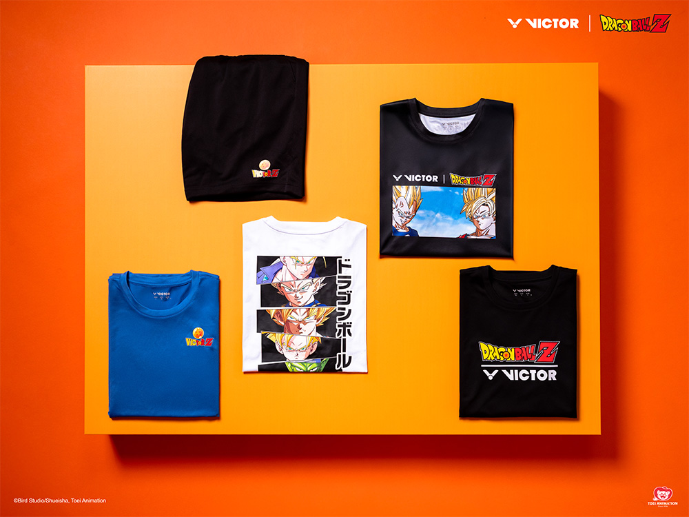 VICTOR x Dragon Ball Z Knitted T-Shirt T-503DBZ A | Apparel