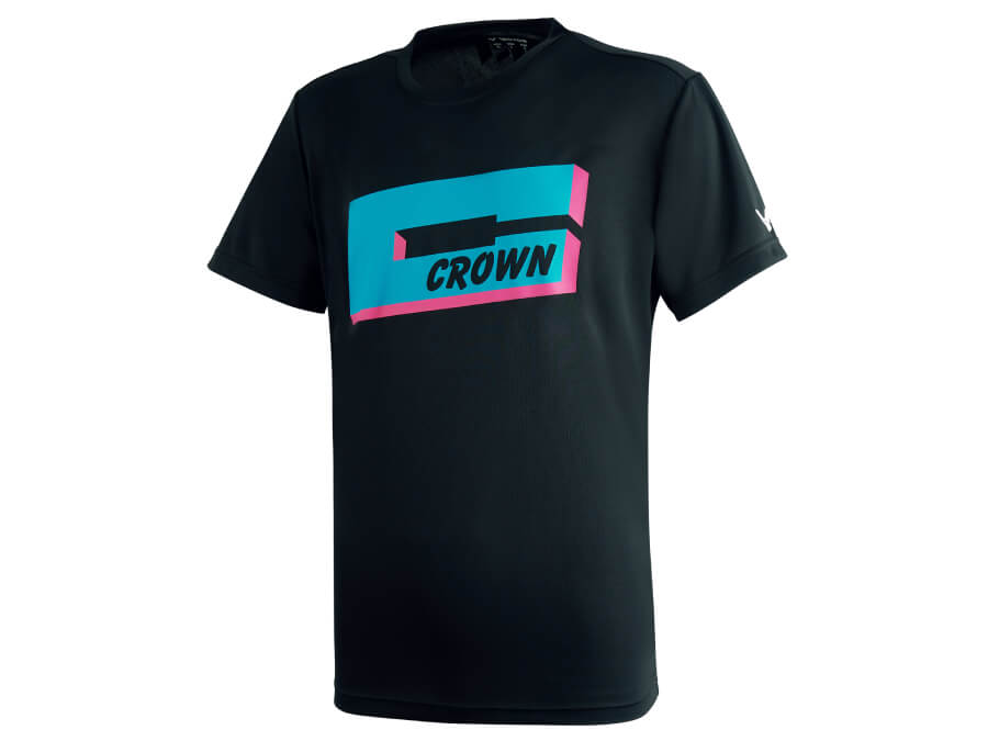 Crown Collection Unisex Graphic Tee (Black) T-2012 C