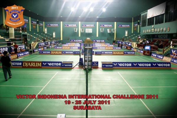 VICTOR Indonesia International Challenge 2011 has reached its final game. Indonesia won 4 titles from 5 competition segments