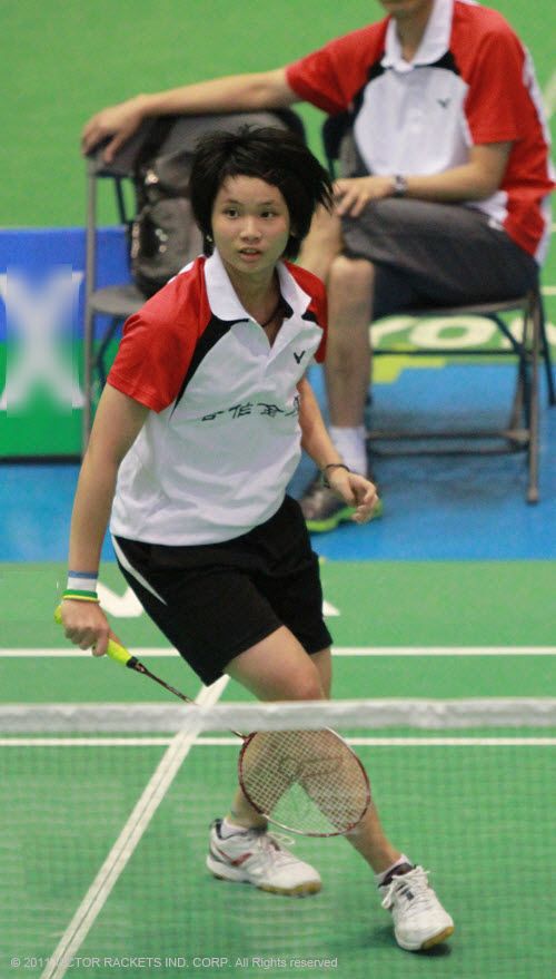 Tai Tzu Ying reached the semi-final stage and is determined to do well at the 2011 Taipei Open
