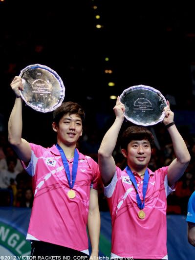 Jung Jae Sung/ Lee Yong Dae took their first title of the year